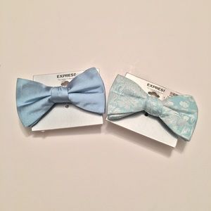 Two express men’s bow ties